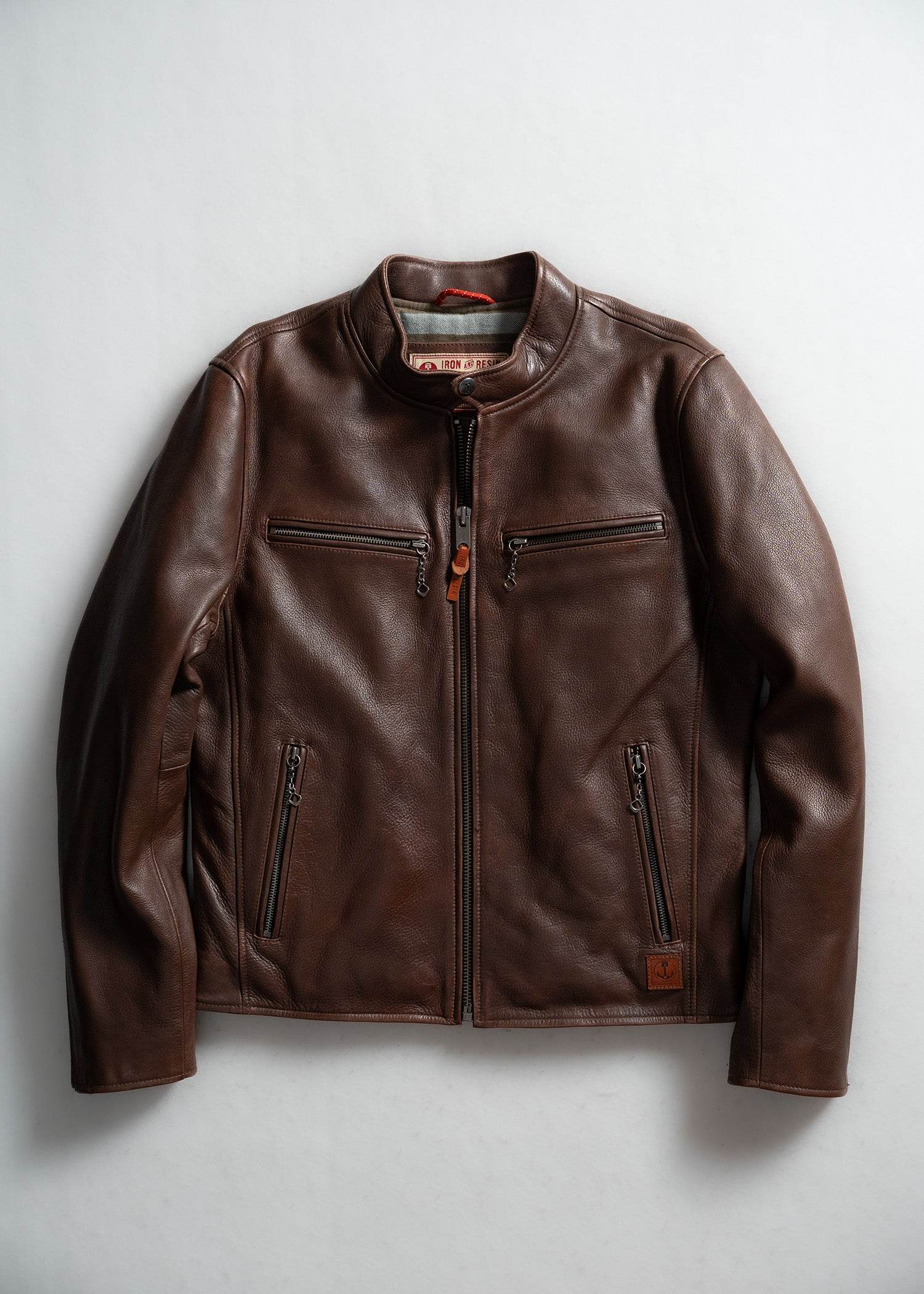 Bryce Cow Leather Jacket