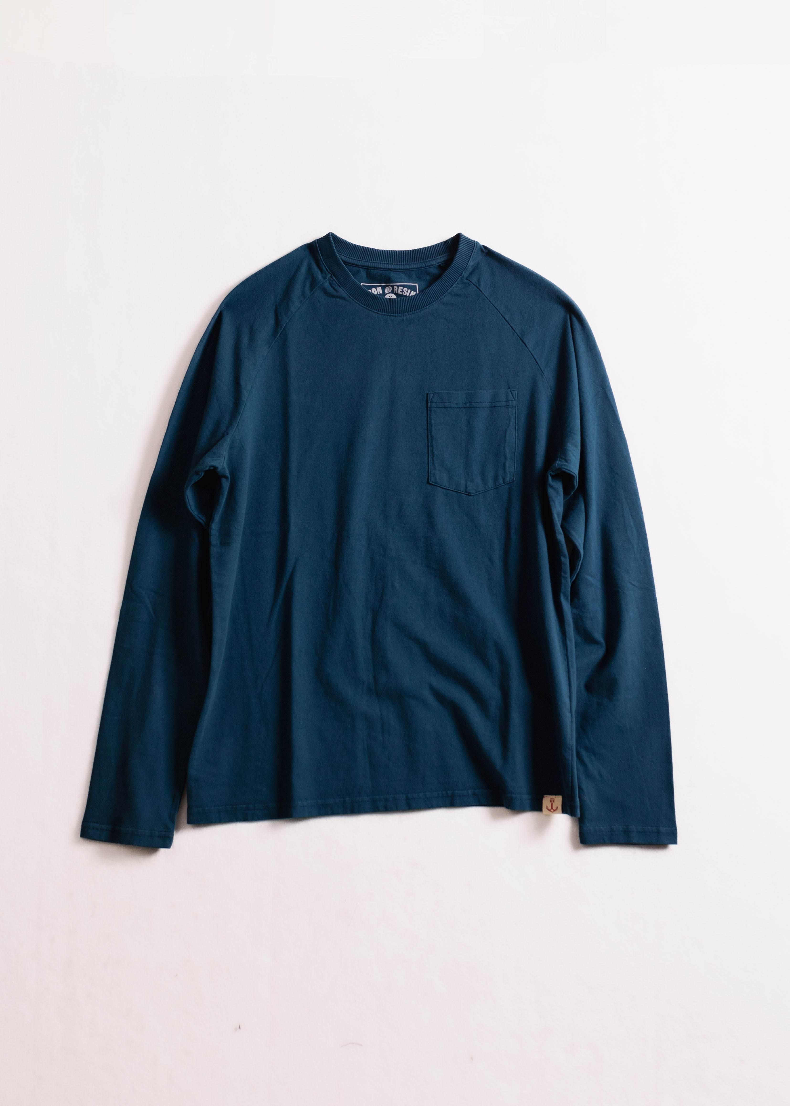 Faded Pocket Raglan