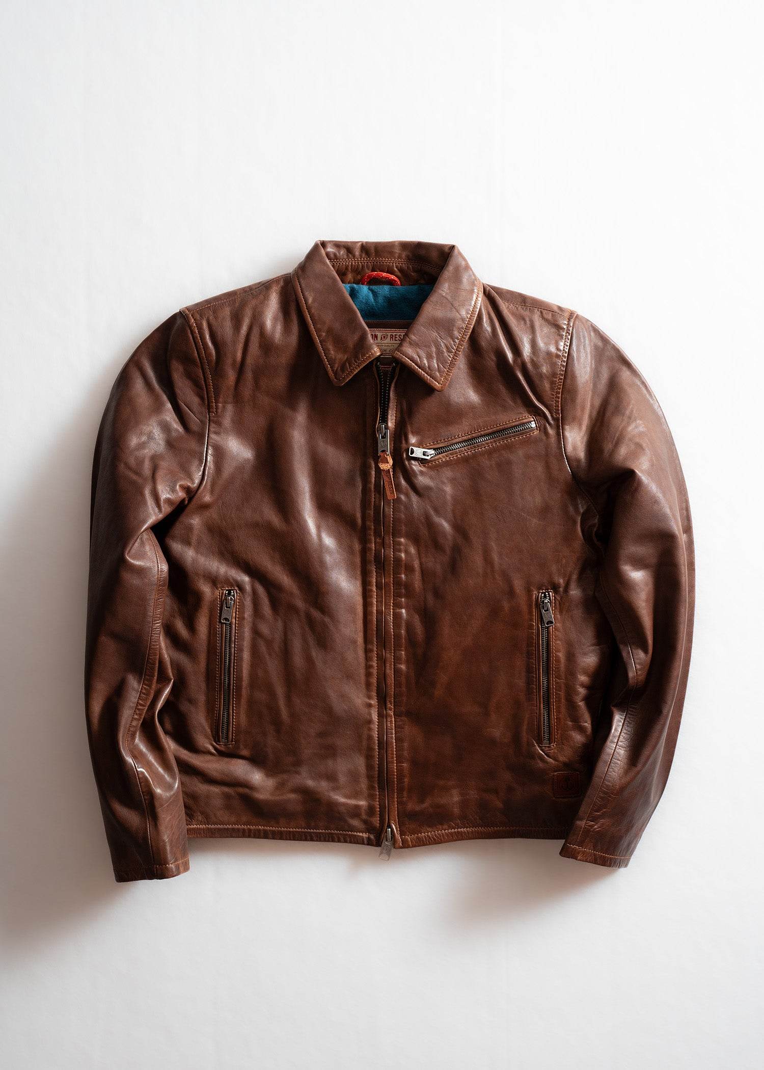 Gambler Cow Leather Jacket