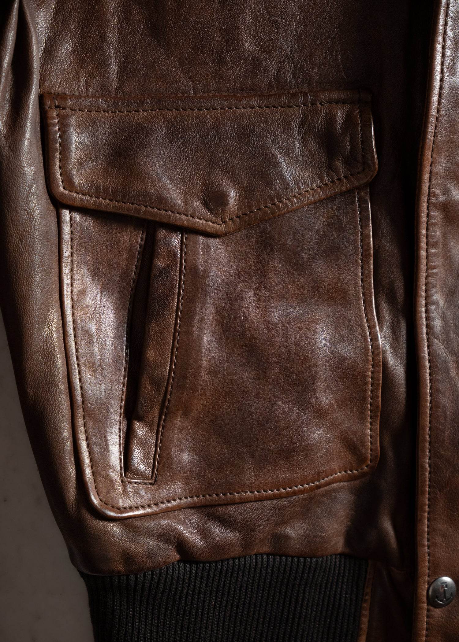 Hanson Cow Leather Jacket