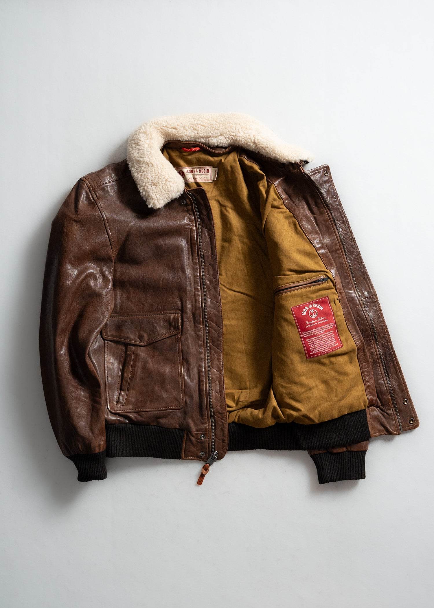 Hanson Cow Leather Jacket