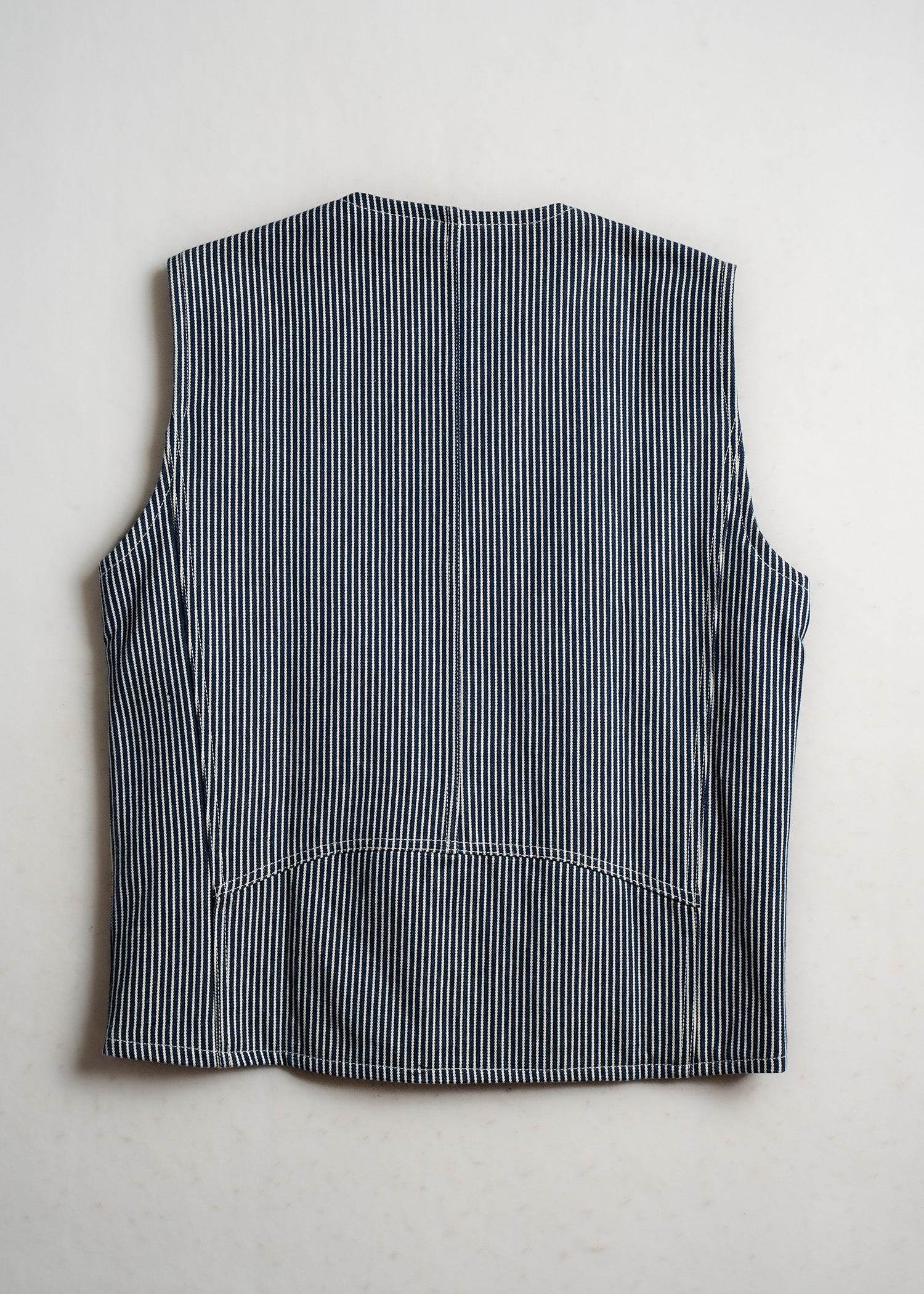 Highland Vest - Hickory Stripe