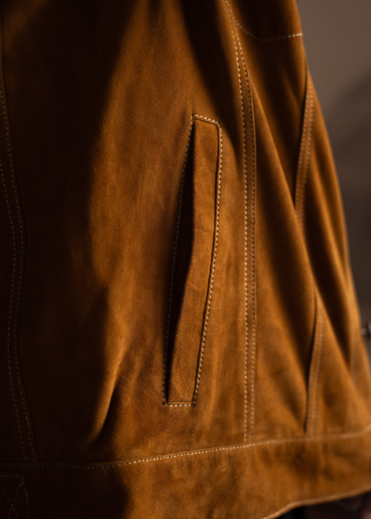 Highwayman Goat Suede Jacket