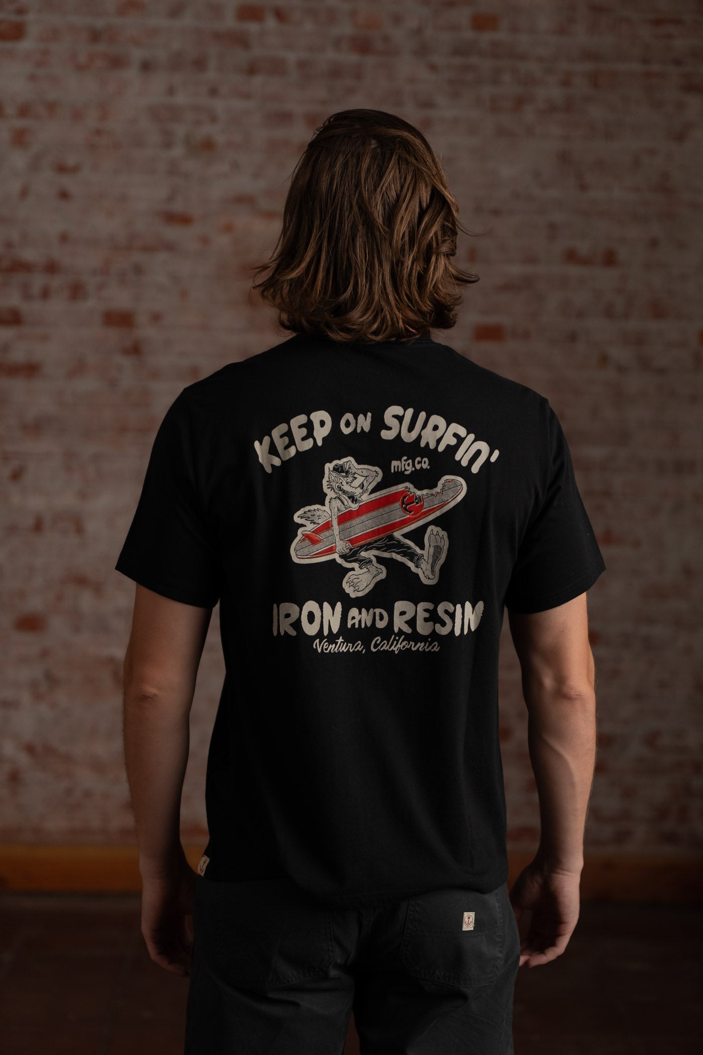 Keep On Surfin' Pocket Tee