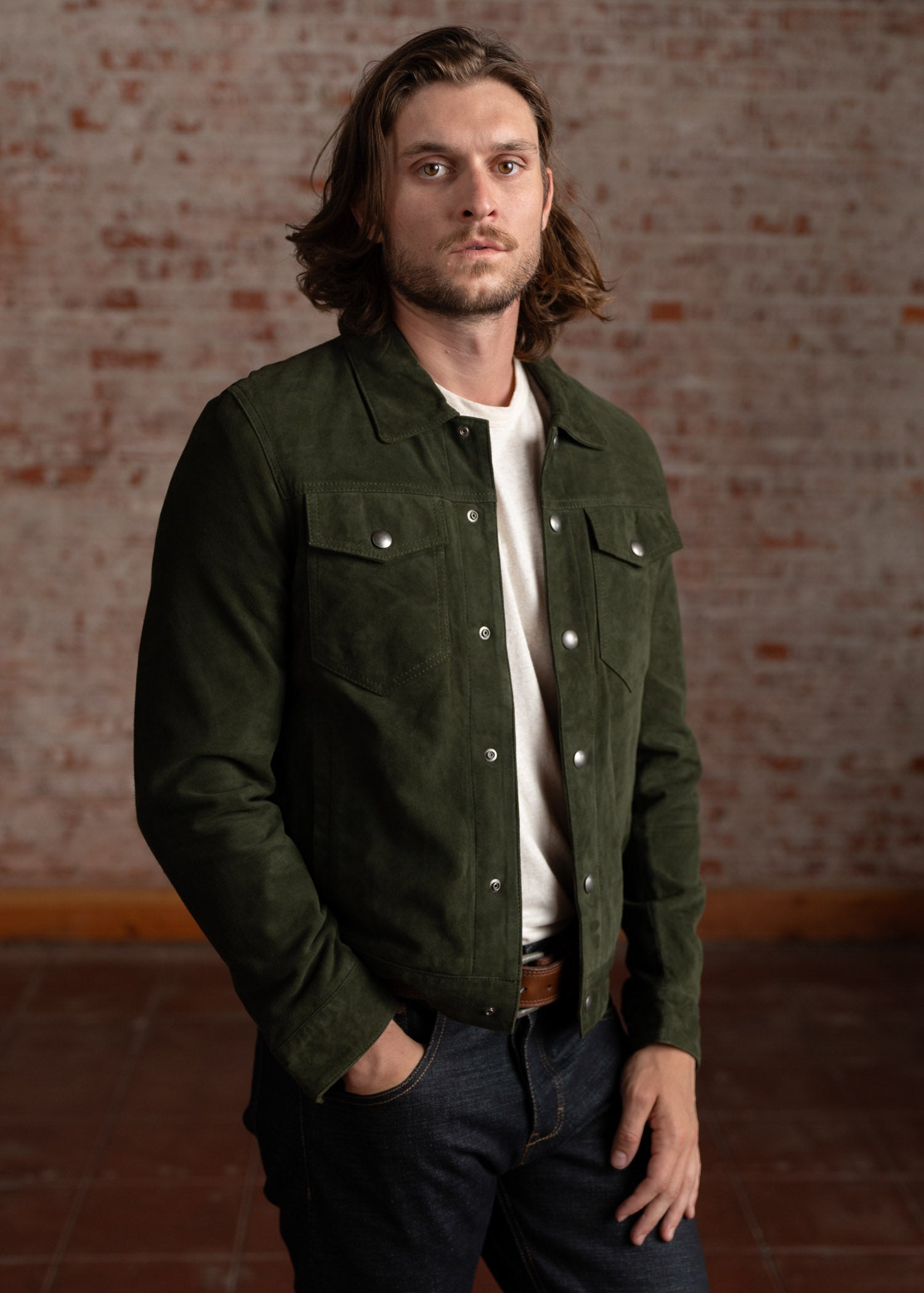 Ojai Goat Suede Jacket